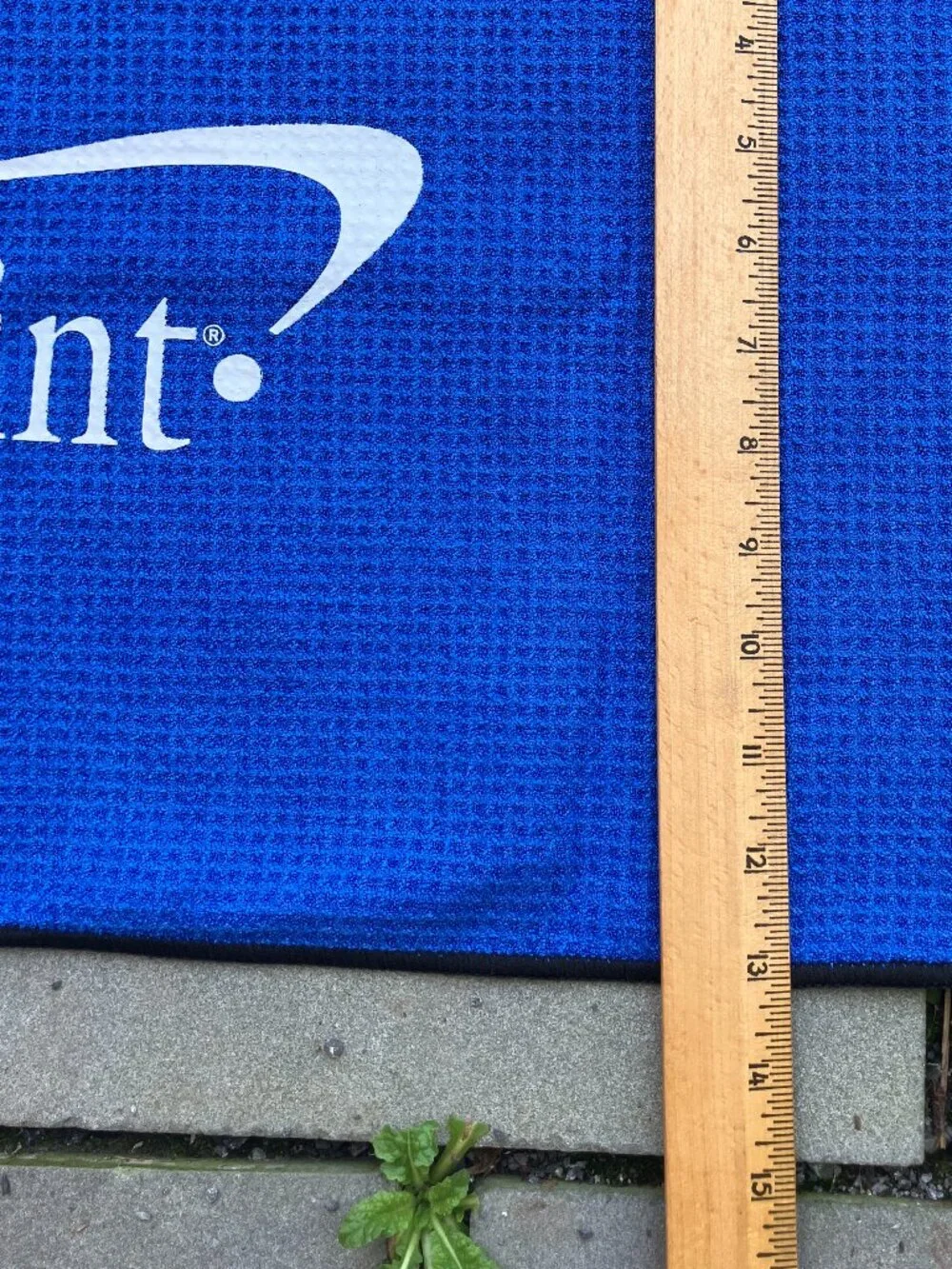 🧲 NEW 4imprint Magnetic Golf Towel Blue 13